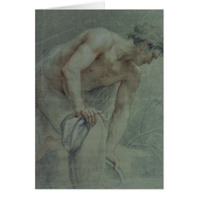 Figure d'un guerrier, en partie drapée, XVIIIème (Devant)