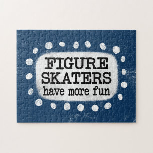 Figure Skaters Ont Plus Amusant Puzzle