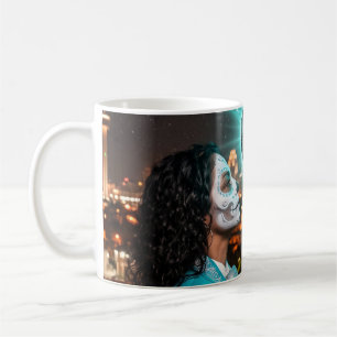 Figures sur le toit de Miquiztli - Tasse à café