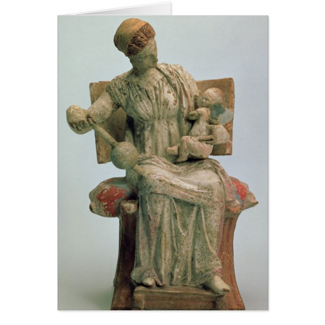 Figurine d'Aphrodite jouant avec l'eros (Devant)