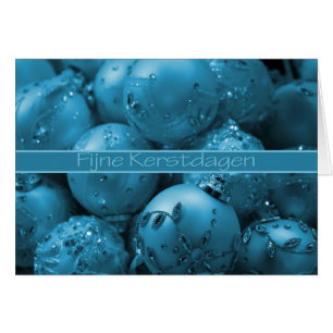 Fijne Kerstdagen ornements de Noël