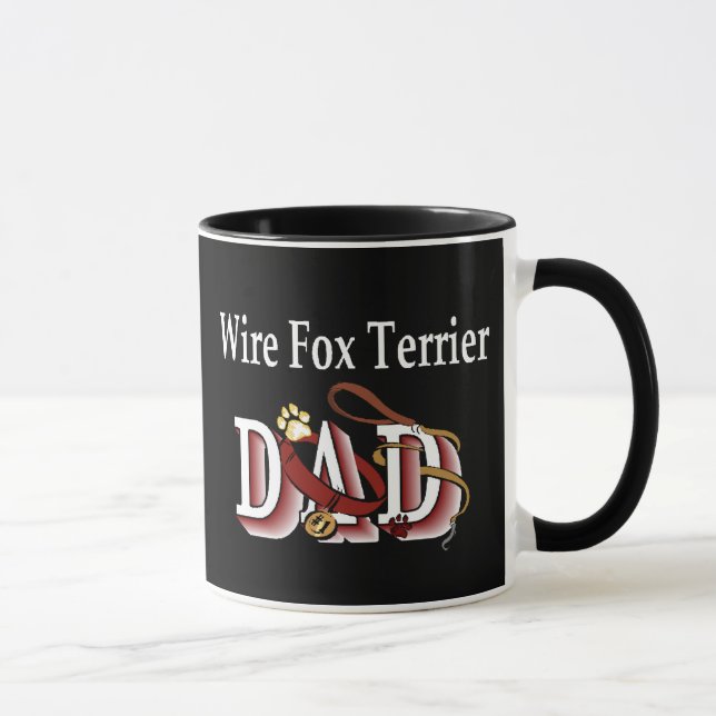 Fil Fox Terrier Papa Mug (Droite)