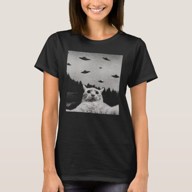 FilFeuFeu Alien Feu T-shirt - Classic Fit, R (Devant)