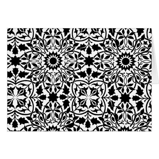 Filigre noir et blanc (Devant horizontal)