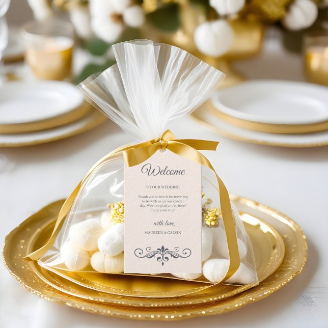 Filigree rustique, étiquette cadeau (Créateur téléchargé)