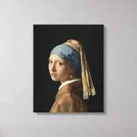 Fille à oreille perle, c.1665-6 (huile sur toile