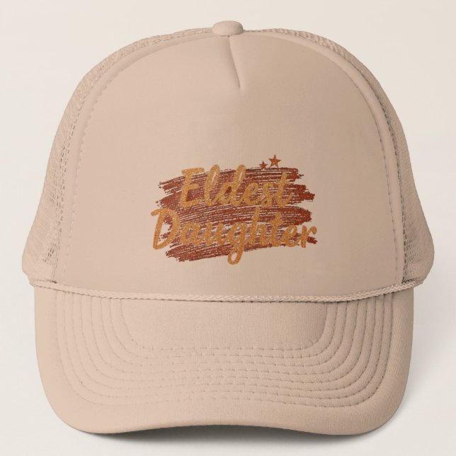 Fille aînée Casquette jaune, cadeau pour Swiftie (Devant)