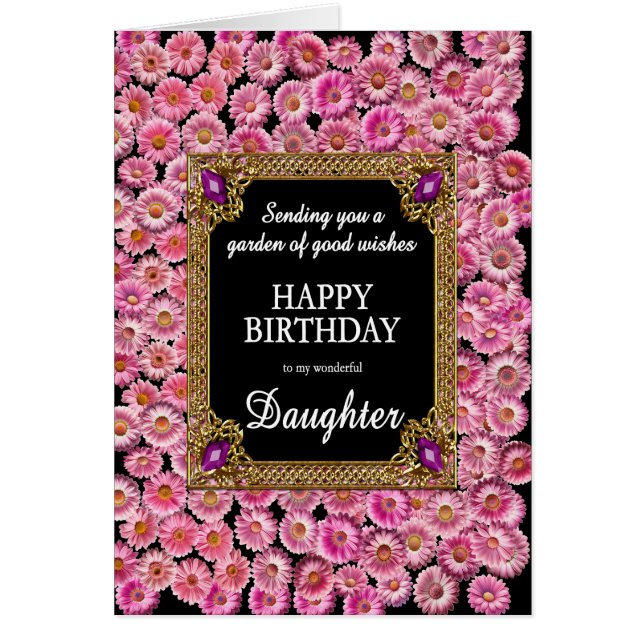 Fille Anniversaire Rose (Devant)