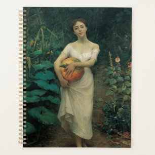 Fille avec Citrouille Zonaro 1889