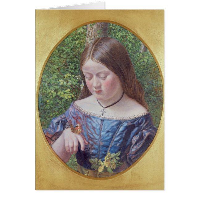 Fille avec un papillon (Devant)