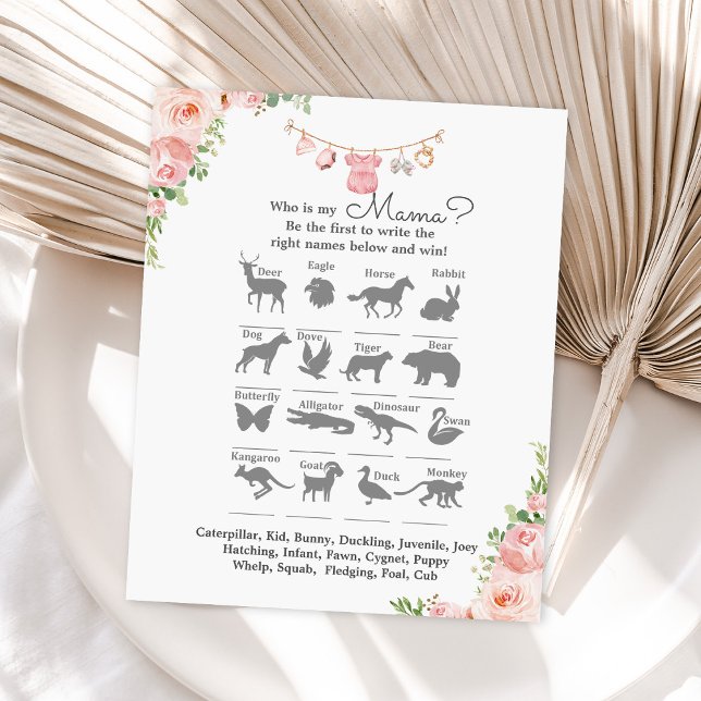 Fille baby shower de vêtements bébé Qui est mon je (Créateur téléchargé)