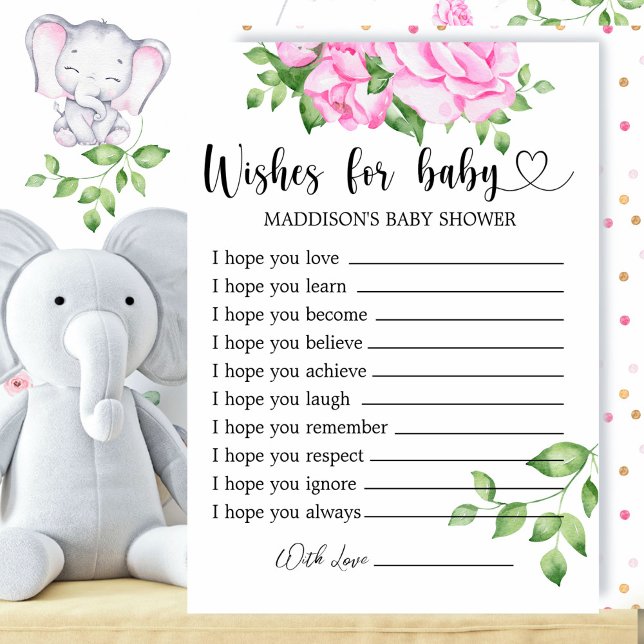 Fille Baby shower Wives for Baby Card (Créateur téléchargé)