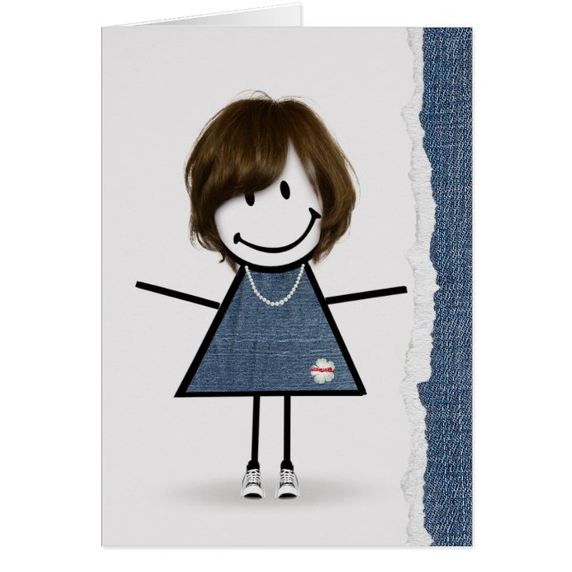 Fille baguette d'anniversaire avec baskets (Devant)