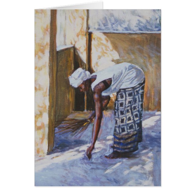 Fille balayant II 2002 (Devant)