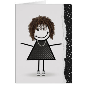 Fille Bâton d'Anniversaire avec Baskets