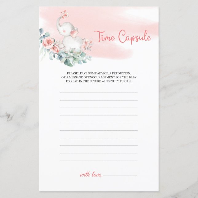 Fille bébé éléphant Eucalyptus couronne temps Caps (Devant)