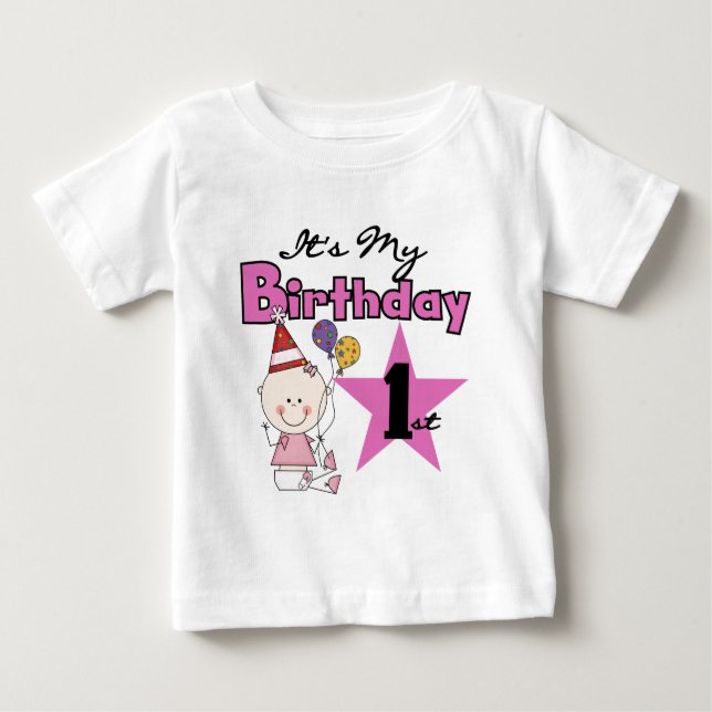 Fille C'est mes t-shirts et cadeaux d'anniversaire (Devant)