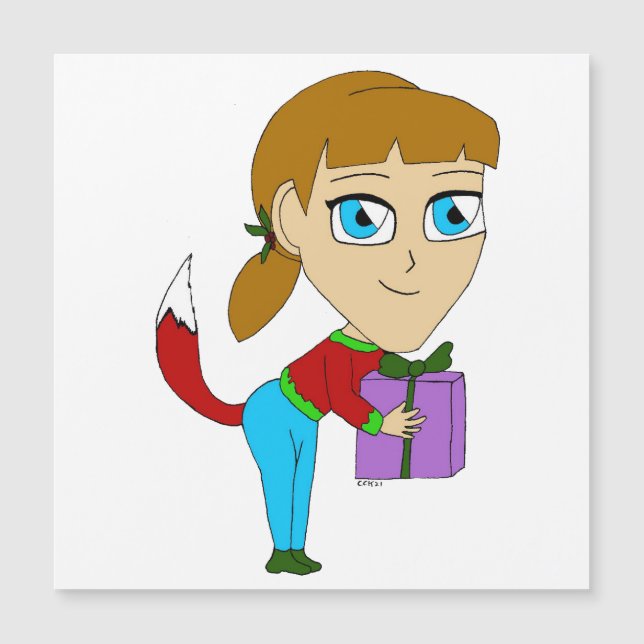 fille chibi foxy  (Devant)