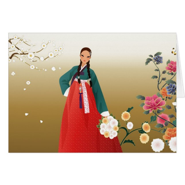 Fille coréenne en été (Devant Horizontal)