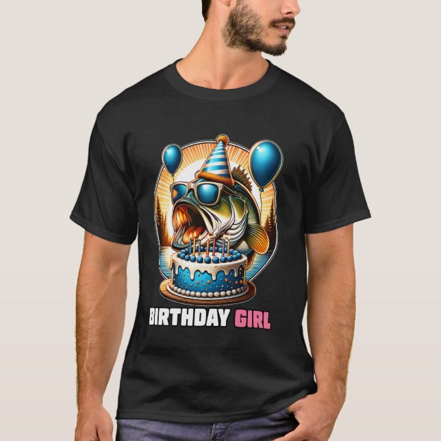 Fille d'anniversaire drôle T-shirt d'anniversaire  (Devant)