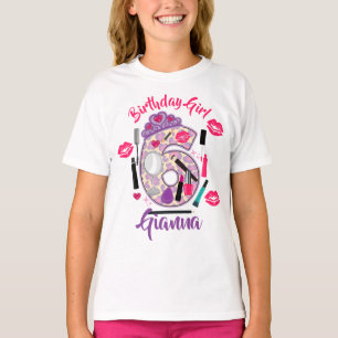 Fille d'anniversaire Six 6 Spa T-shirt