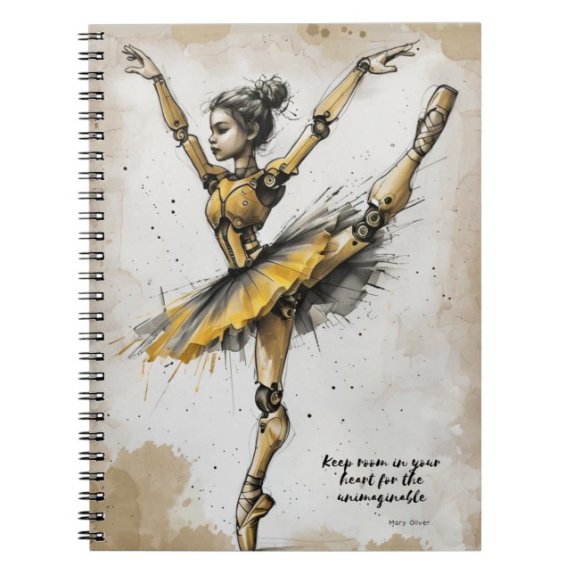 Fille dansante | Journal carnet (Devant)