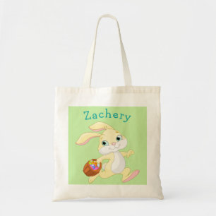 Fille de garçon de sac de chasse à oeufs de nom