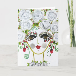 Fille de jardin gitane Cerise - Carte