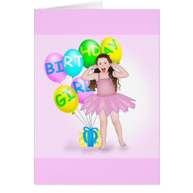 Fille de jour de naissance (Devant)