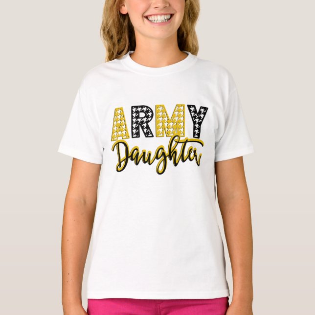 Fille de l'armée TShirt (Devant)