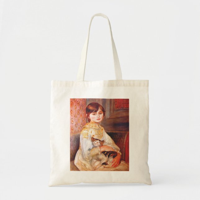 Fille de Renoir avec le sac fourre-tout à chat (Devant)