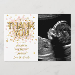 Fille de rose d'or de confettis de carte de