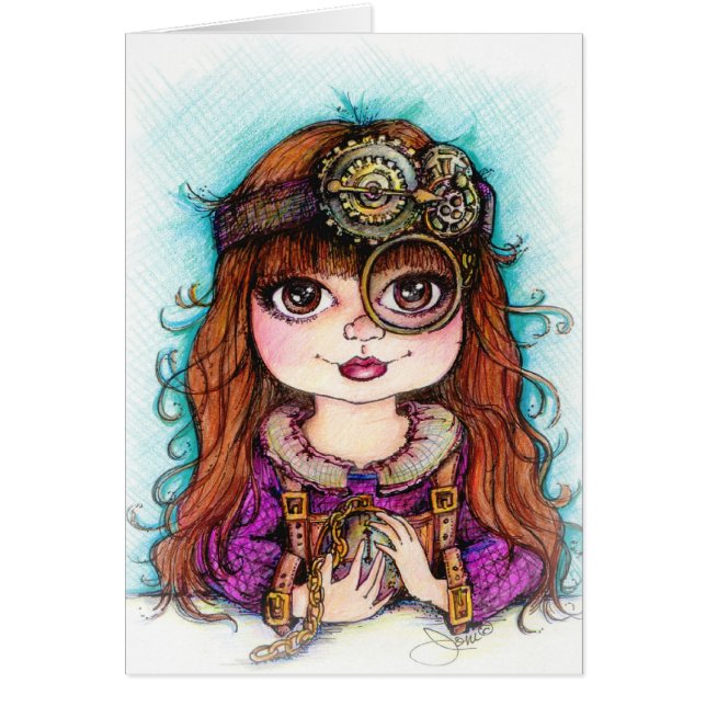 Fille de Steampunk (Devant)