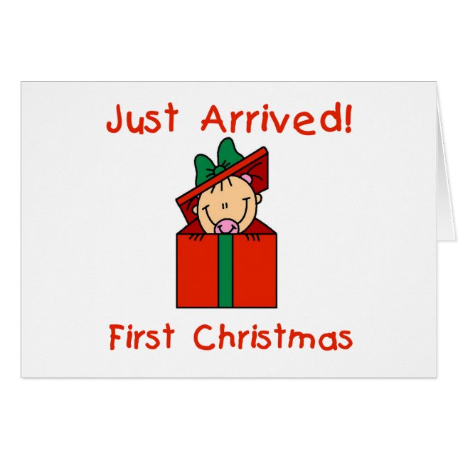 Fille de vacances juste Arrived Tshirts et cadeaux (Devant horizontal)