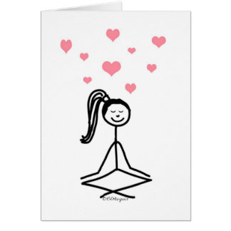 carte de voeux yoga