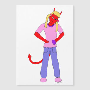 fille diable