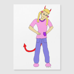 fille diable