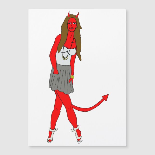 fille diable (Devant)