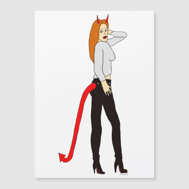 fille diable (Devant)