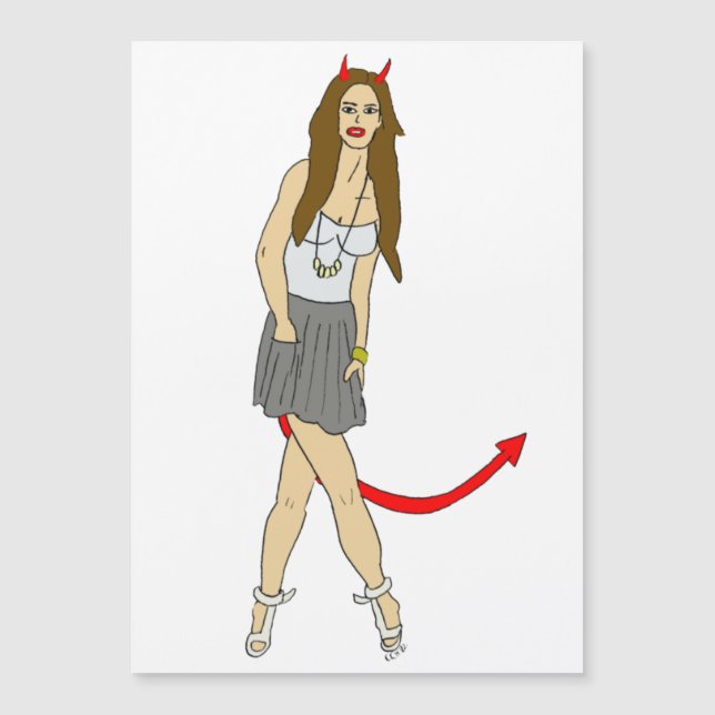 fille diable (Devant)