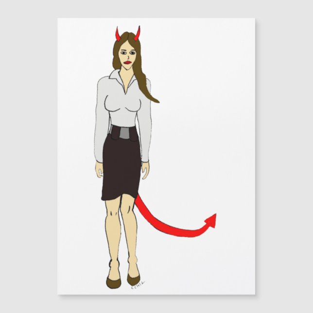 fille diable (Devant)