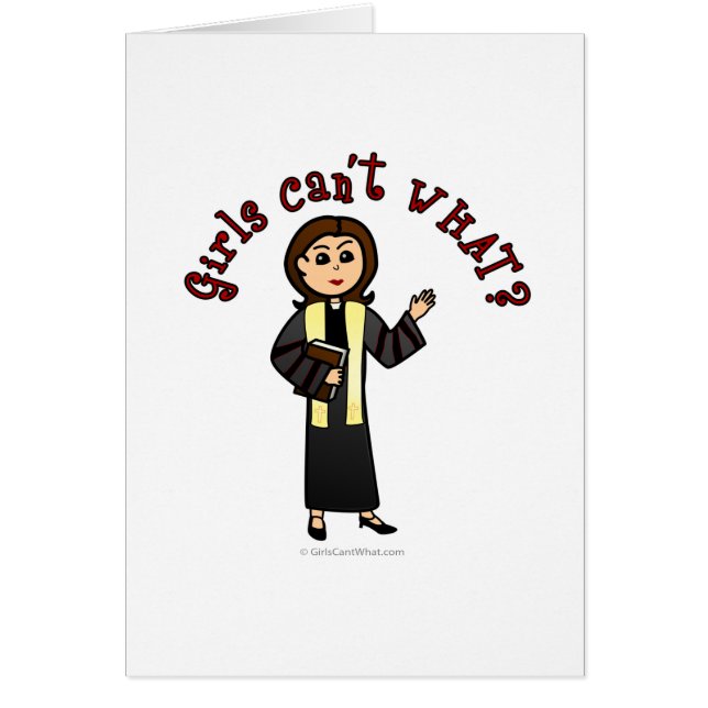 Fille du pasteur léger (Devant)