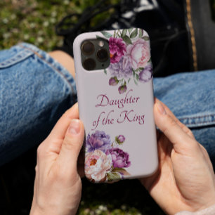 Fille du roi Floral iPhone / coque ipad