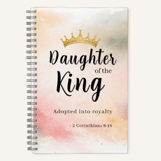 Fille du Roi Journal Chrétien Personnalisé