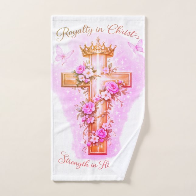 Fille du Roi - Royauté en Christ (Serviette à main)