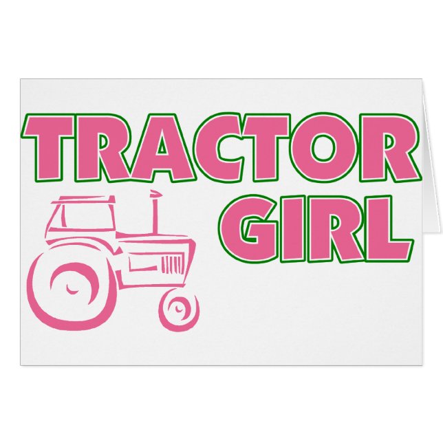 Fille du tracteur (Devant horizontal)