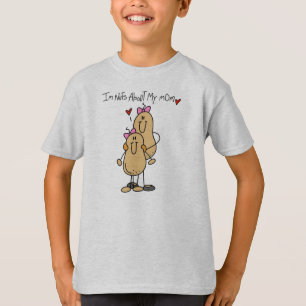 Fille - écrous au sujet de mon T-shirts et cadeau