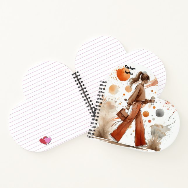 Fille élégante avec journal de café (Intérieur)