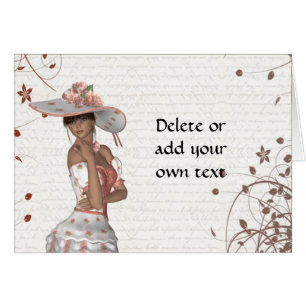 Fille en casquette d'été