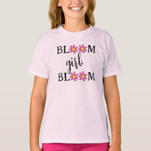 Fille en fleurs, T-shirt filles en fleurs